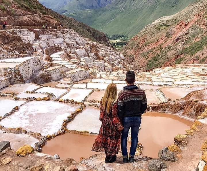Salineiras de Maras - o sal que brota do Peru