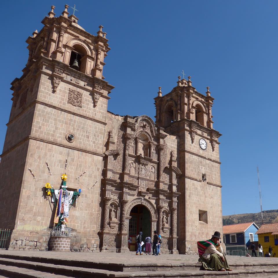 A Catedral de Puno - Peru