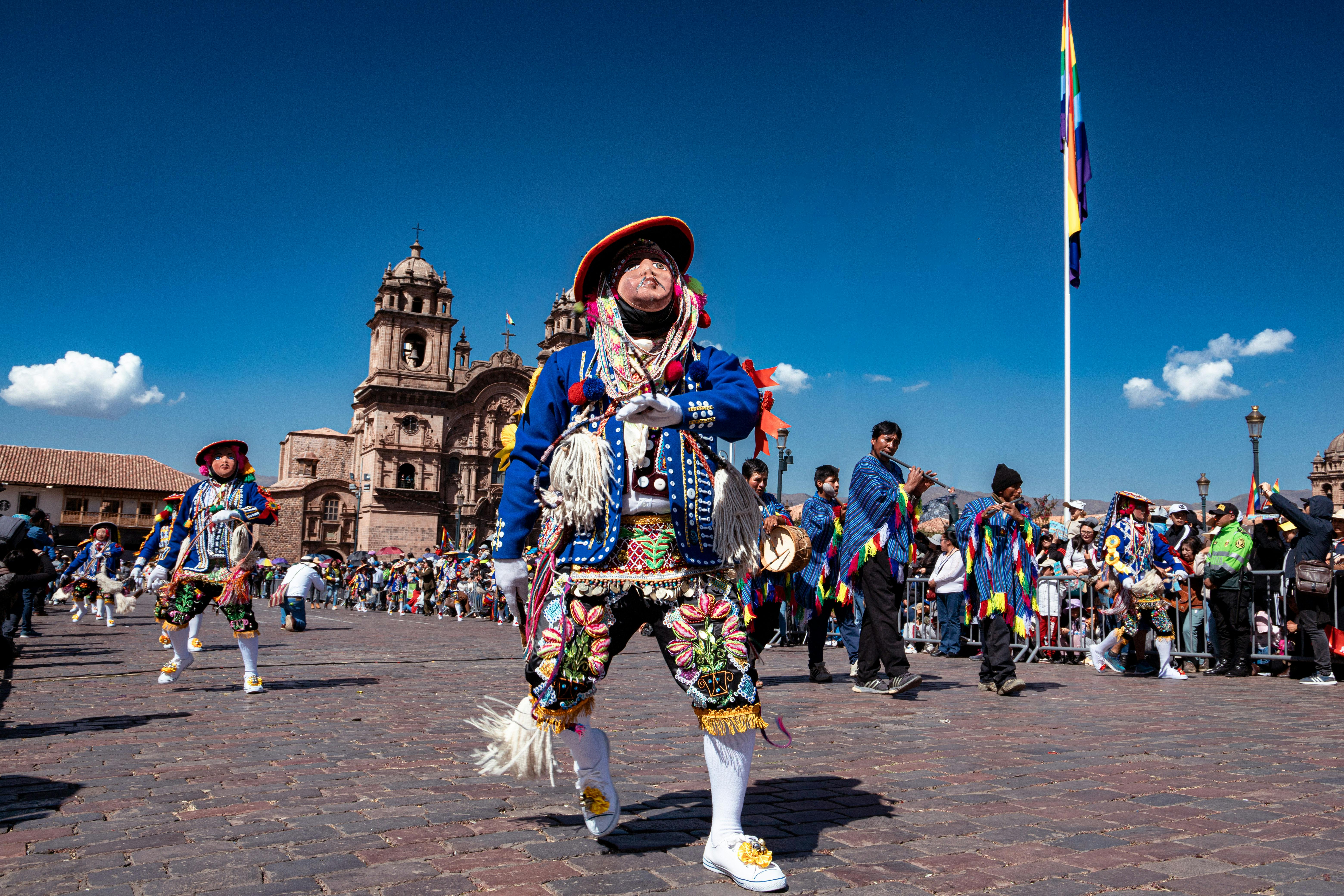 A música e a dança peruanas refletem esta fusão cultural