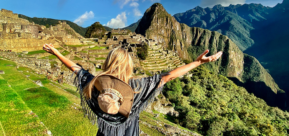 Cidadela inca de Machu Picchu.