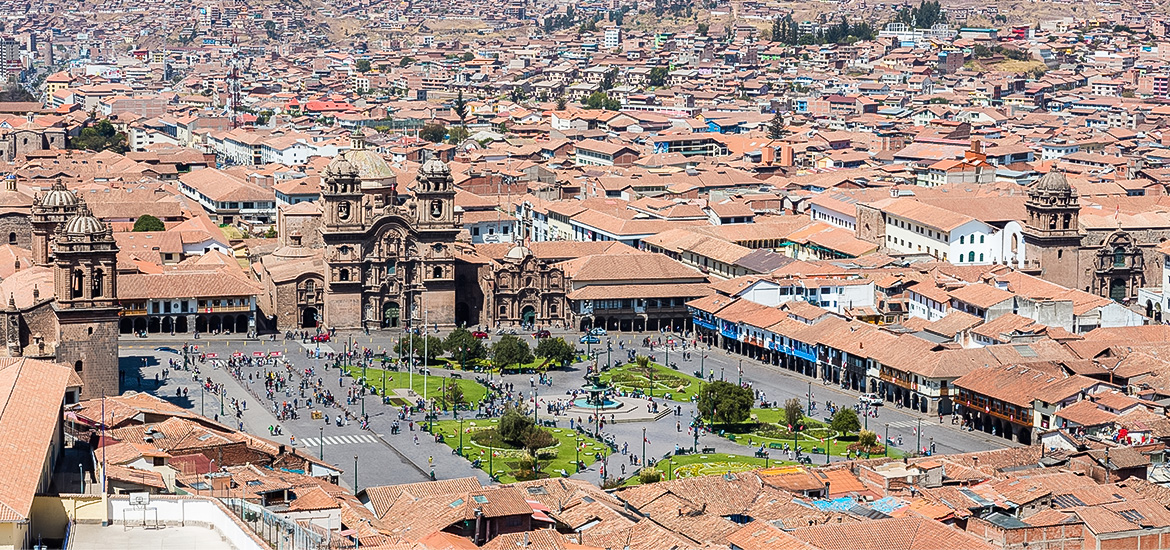 Centro histórico de Cusco.