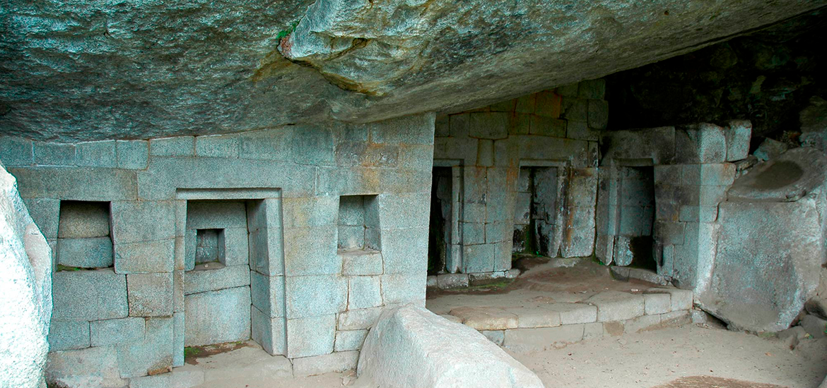 Templo da Lua em Machu Picchu