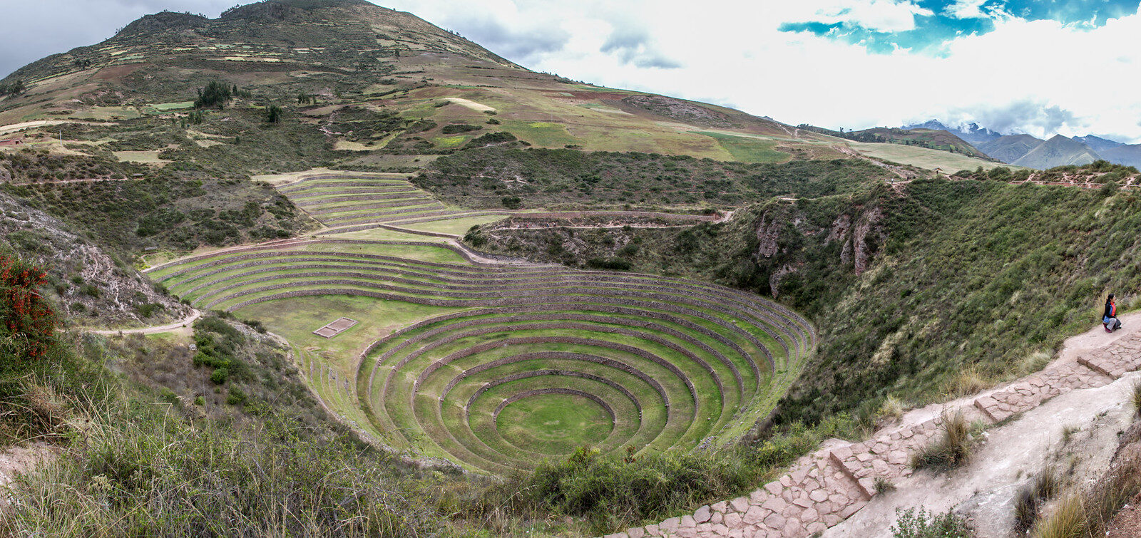 o sítio arqueológico de Moray